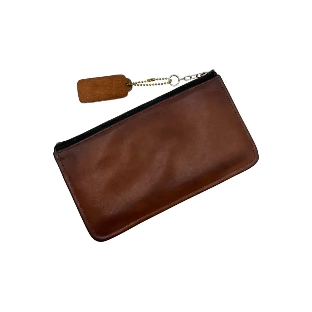 Coach Skinny Make Up Kit 7170 British Tan Leather